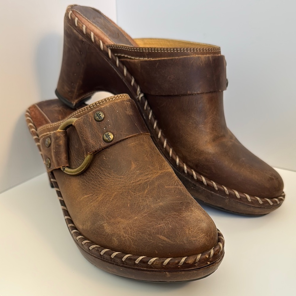 FRYE BOOTS Mules 9.5 Medium